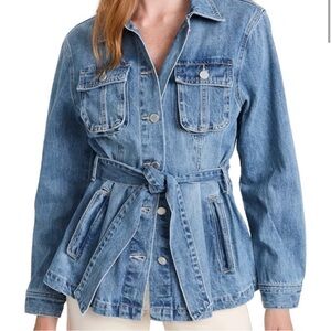BlankNYC Denim Belted Jacket